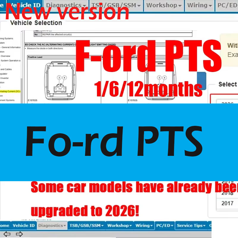 Workshop Tools Diagram - 2026 Online Account for F-ord PTS
