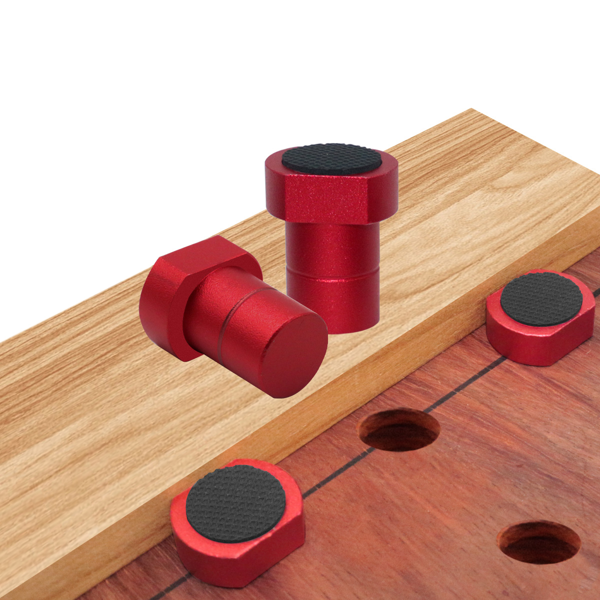 Bench Dog Hole - Woodworking Bench Dogs,Aluminum Alloy Workbench Peg