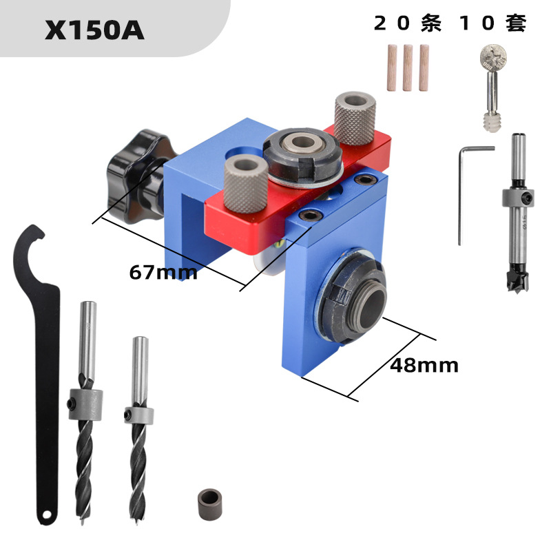 Pocket Hole Jig - TEBAK W-136 Pocket Hole Jig Kit