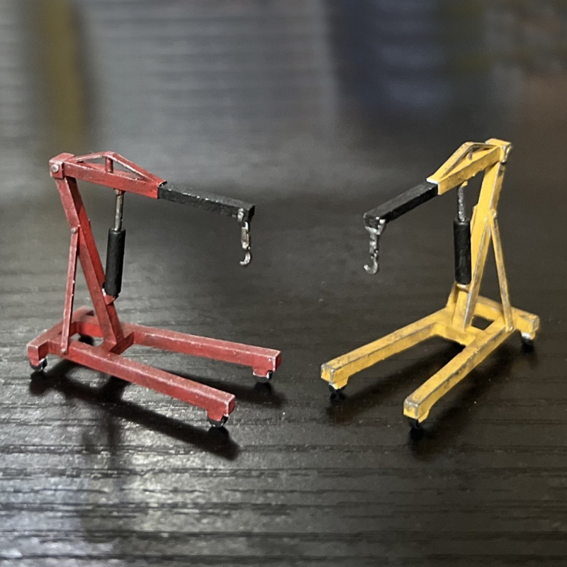 Workshop Tools 3D Model - 1PCS 1/64 Scale Engine Hanger 3D
