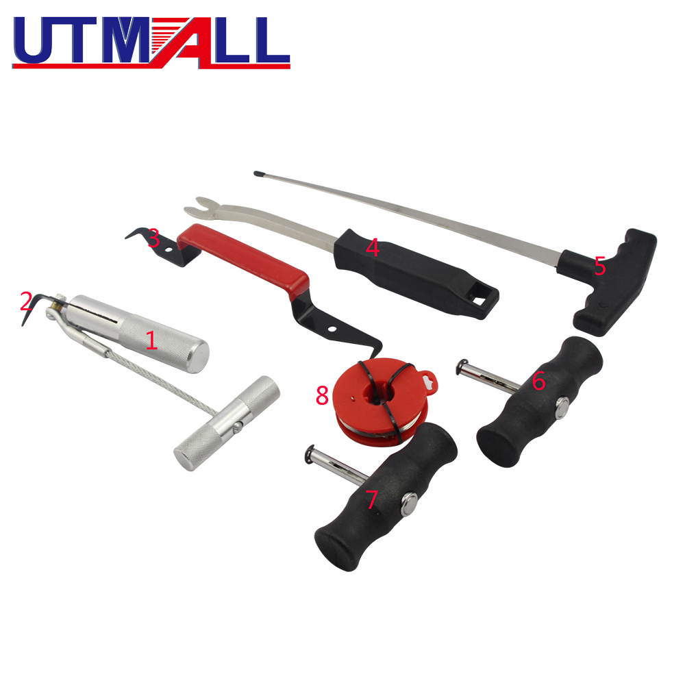 Car Workshop Tools Kit - 7pcs Car Windscreen Windshield Replacement Kit