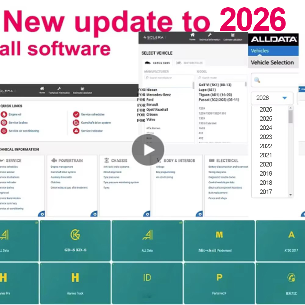 2026 Alldata Online Software A - Workshop Tools Diagram ulasan dan harga