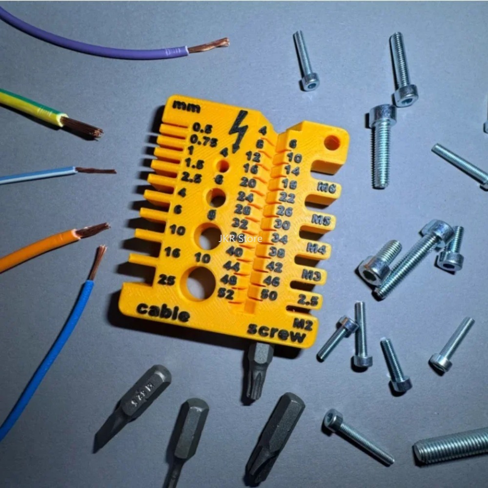 Double Sided Wire Gauge Screw  - Workshop Use Tools ulasan dan harga