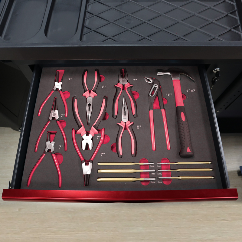7 Drawer Tool Trolley With 273 - Mechanical Tools In Workshop ulasan dan harga