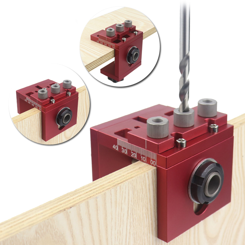 Removable 3 in 1 Doweling Jig  - Pocket Hole Jig ulasan dan harga