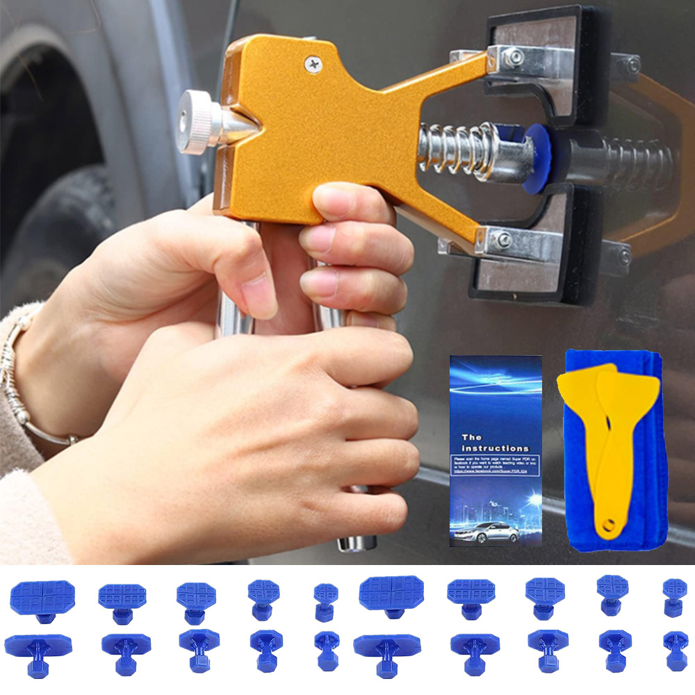 Car dent repair kit Auto Body  - Car Workshop Tools Kit ulasan dan harga