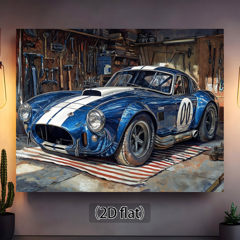 1Vintage Racing Garage Backgro - Workshop Tools Background ulasan dan harga