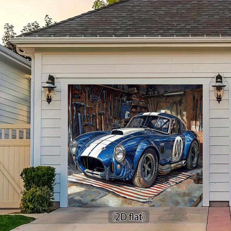 1Vintage Racing Garage Backgro - Workshop Tools Background ulasan dan harga