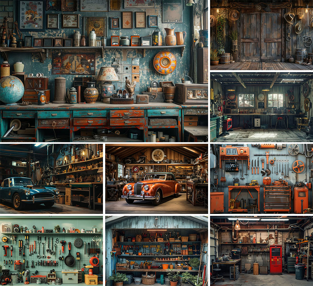 Mehofond Photography Backgroun - Workshop Tools Background ulasan dan harga