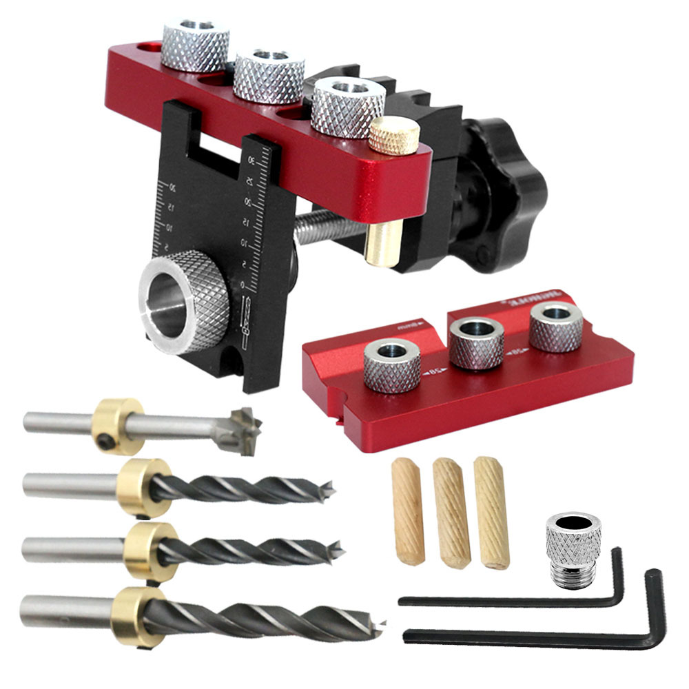 3 In 1 Universal Dowel & Pocke - Pocket Hole Jig ulasan dan harga