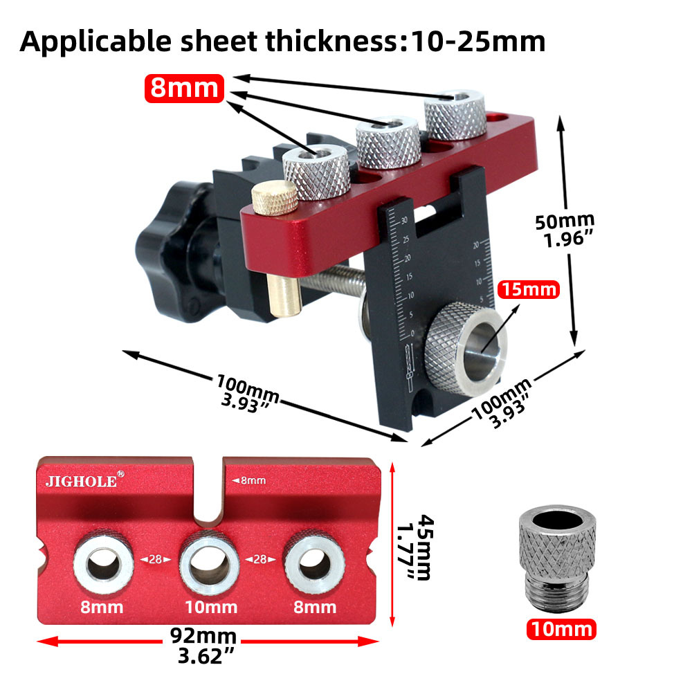 3 In 1 Universal Dowel & Pocke - Pocket Hole Jig ulasan dan harga