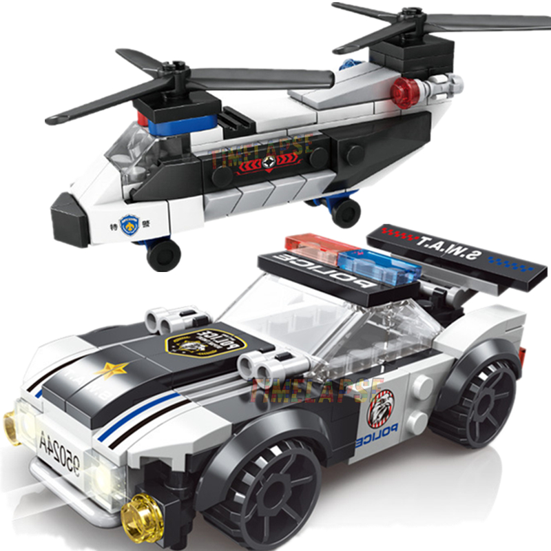 NEW DIY MOC City Plane SWAT Su - Hand Plane Block ulasan dan harga