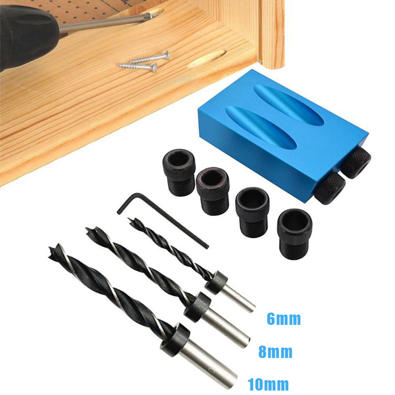7/14pcs 15 Degress Oblique Hol - Pocket Hole Jig ulasan dan harga