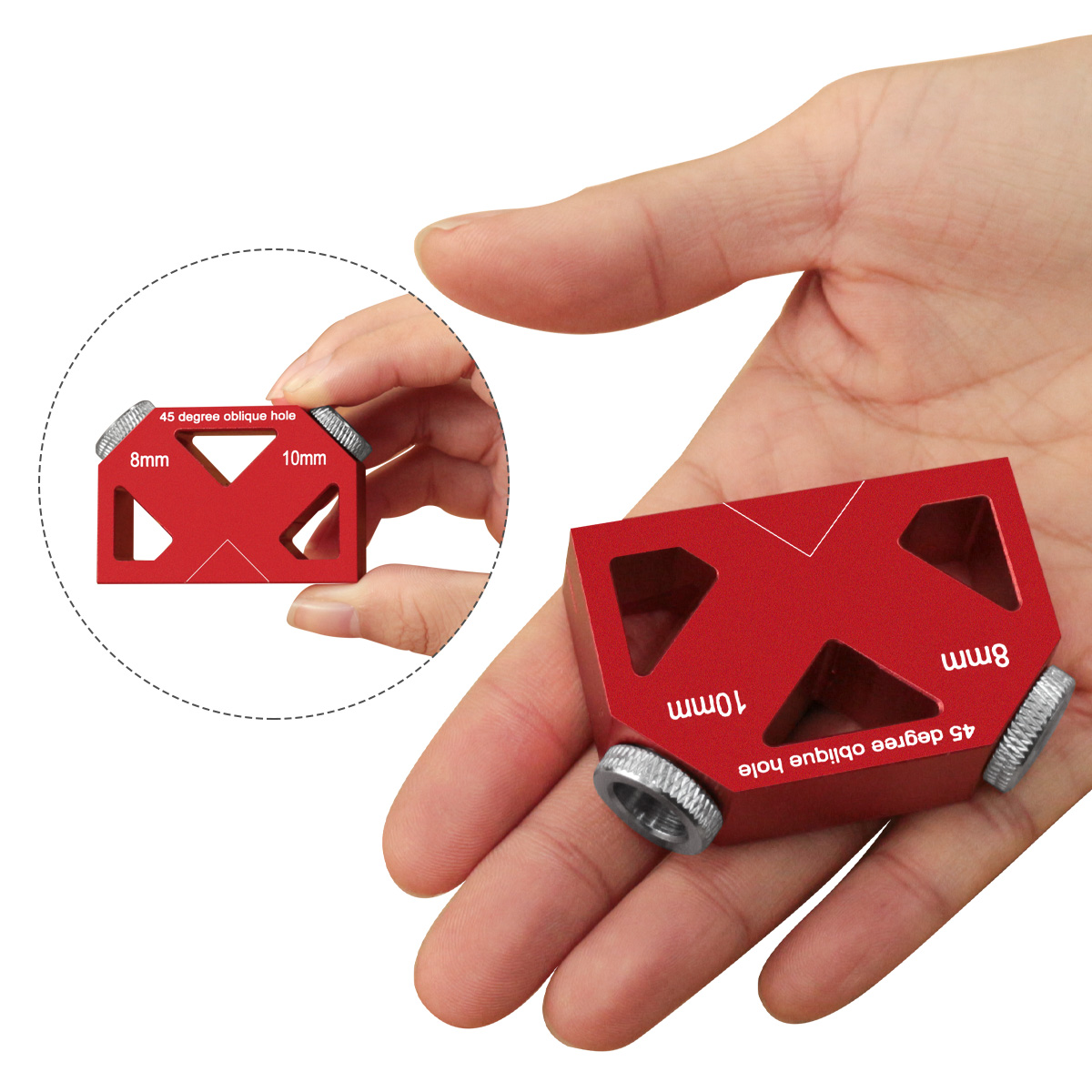 45° Aluminum Pocket Hole Jig K - Pocket Hole Jig ulasan dan harga