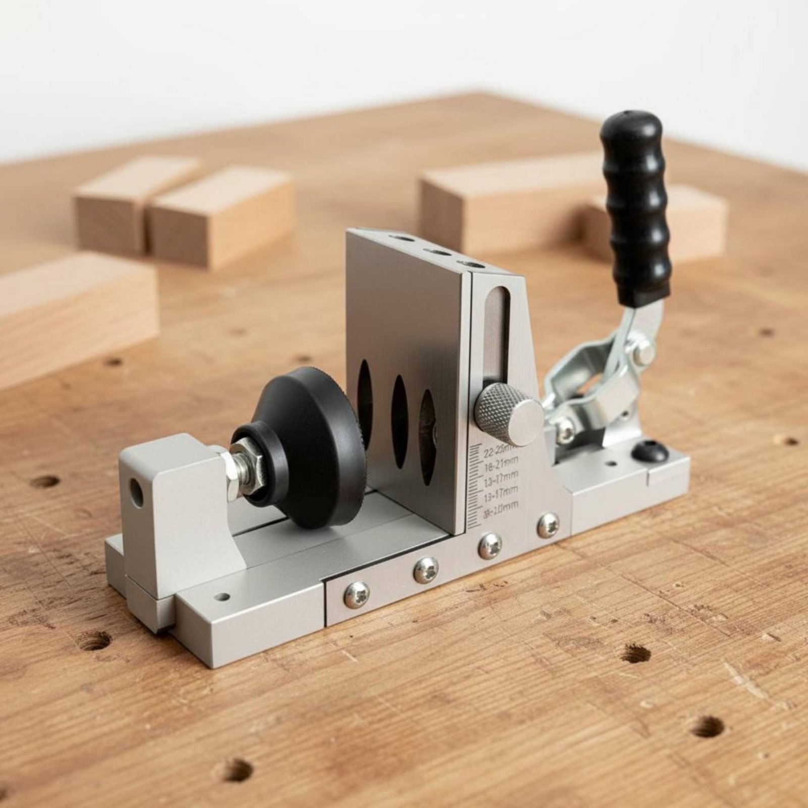 Pocket Hole Jig Aluminum Alloy - Pocket Hole Jig ulasan dan harga
