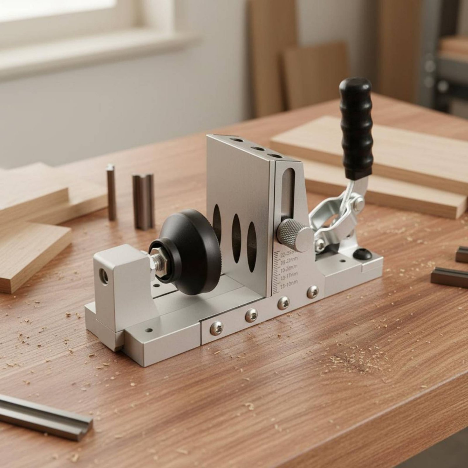 Pocket Hole Jig Aluminum Alloy - Pocket Hole Jig ulasan dan harga