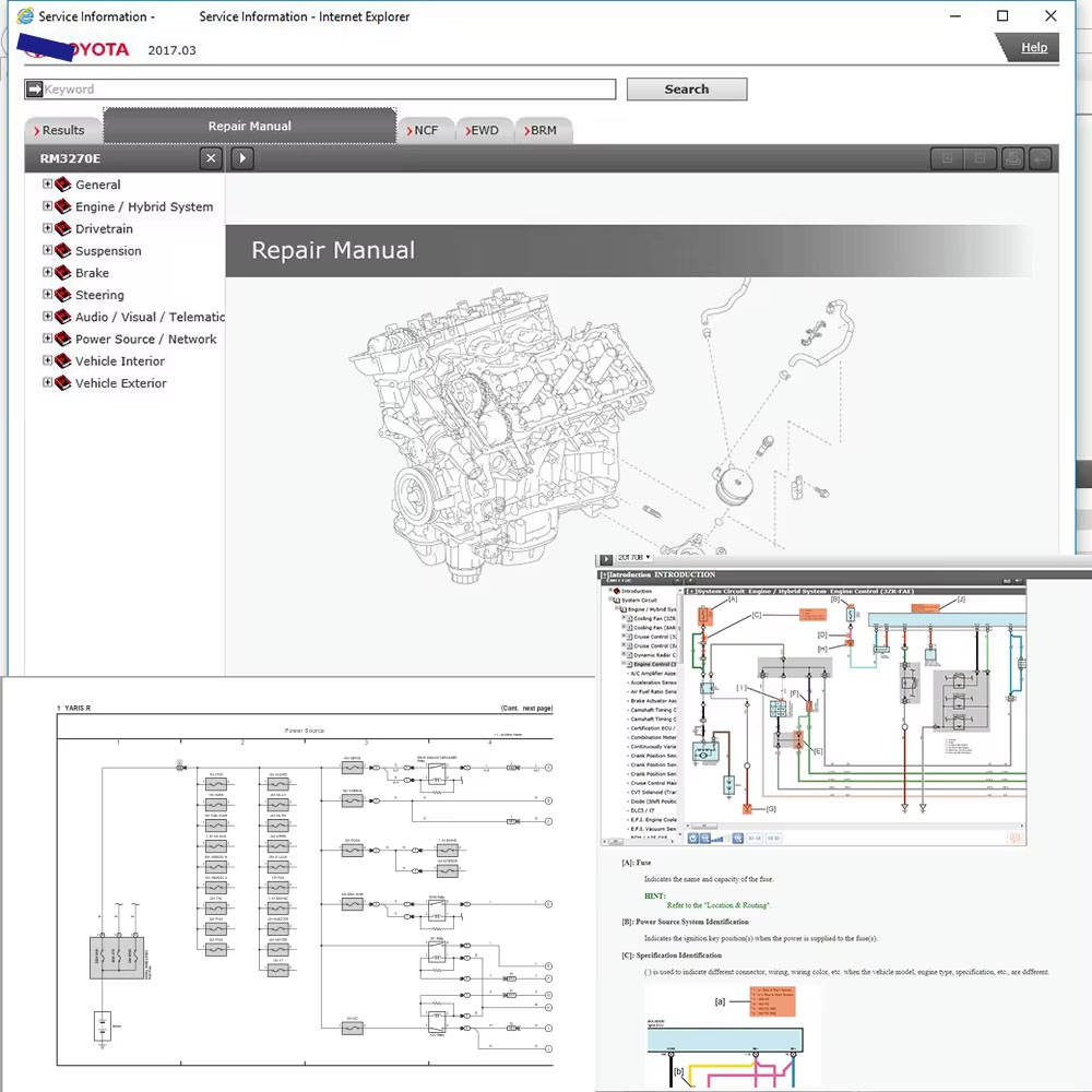 ECU Repair For Toyo-ta GISC Wo - Workshop Tools Diagram ulasan dan harga