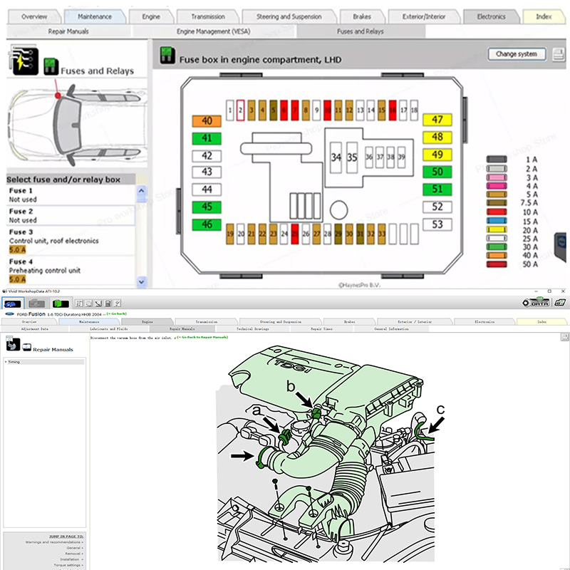 2018 or 2010 Automotive Vivid  - Workshop Tools Diagram ulasan dan harga