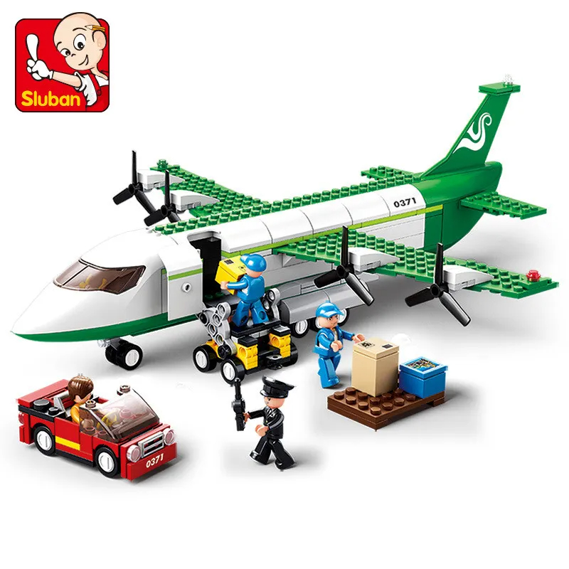 Creative City Airbus Cargo Air - Hand Plane Block ulasan dan harga