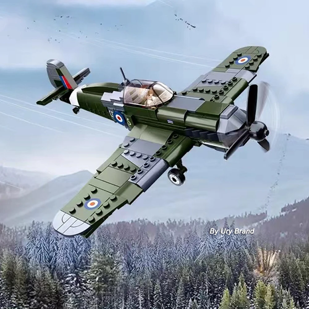 Sluban Military Plane City War - Hand Plane Block ulasan dan harga