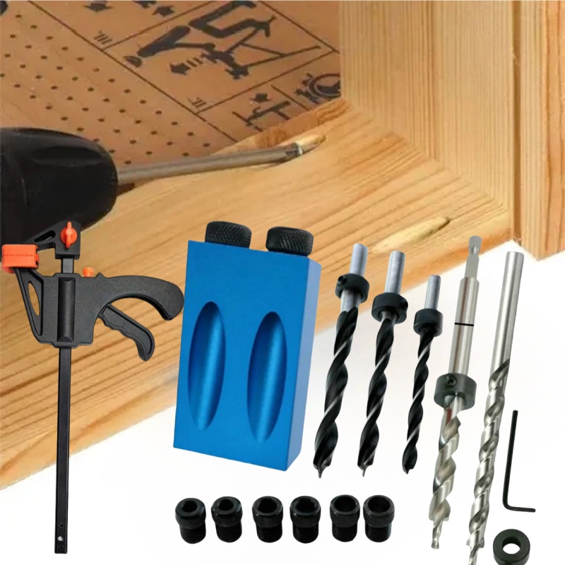 Pocket Hole Screw Jig Dowel Dr - Pocket Hole Jig ulasan dan harga