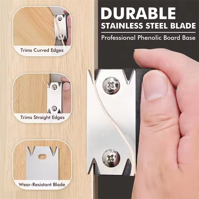 1pc Metal Edge Banding Trimmer - Hand Plane Block ulasan dan harga