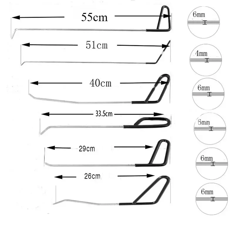 Car Body Dent Removal Crowbar  - Car Workshop Tools Kit ulasan dan harga