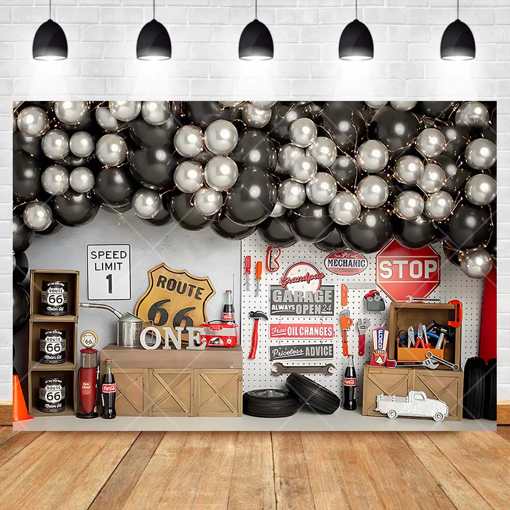 Retro Motorcycle Car Repairs G - Workshop Tools Background ulasan dan harga