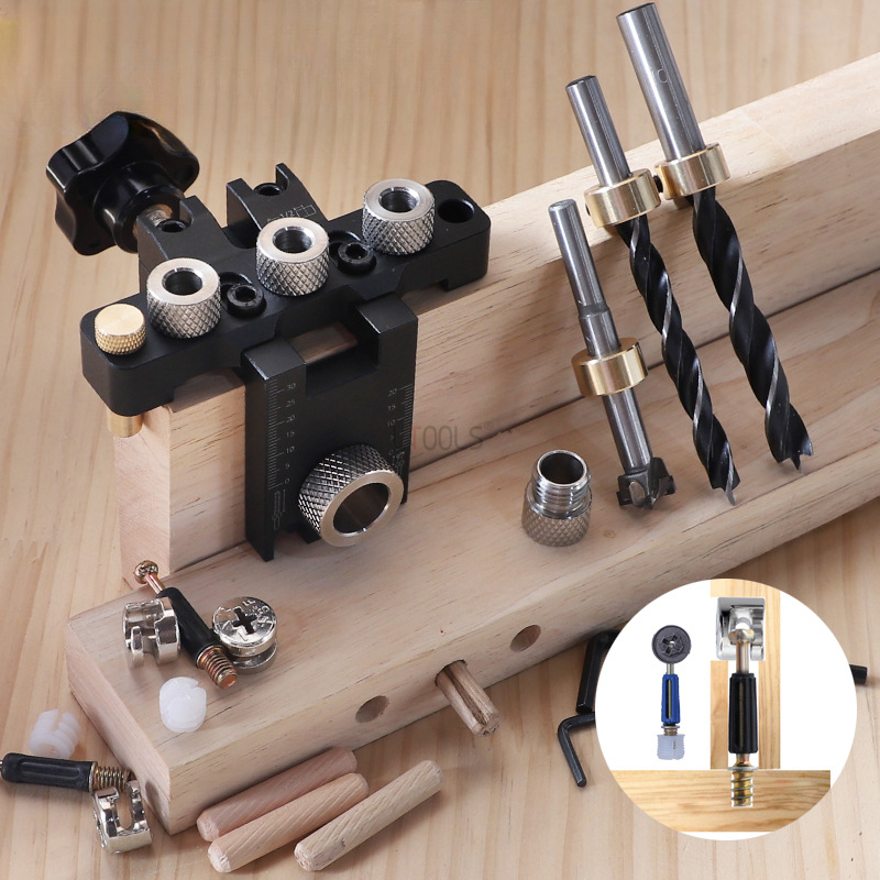 3 In1 Adjustable Doweling Jig  - Pocket Hole Jig ulasan dan harga