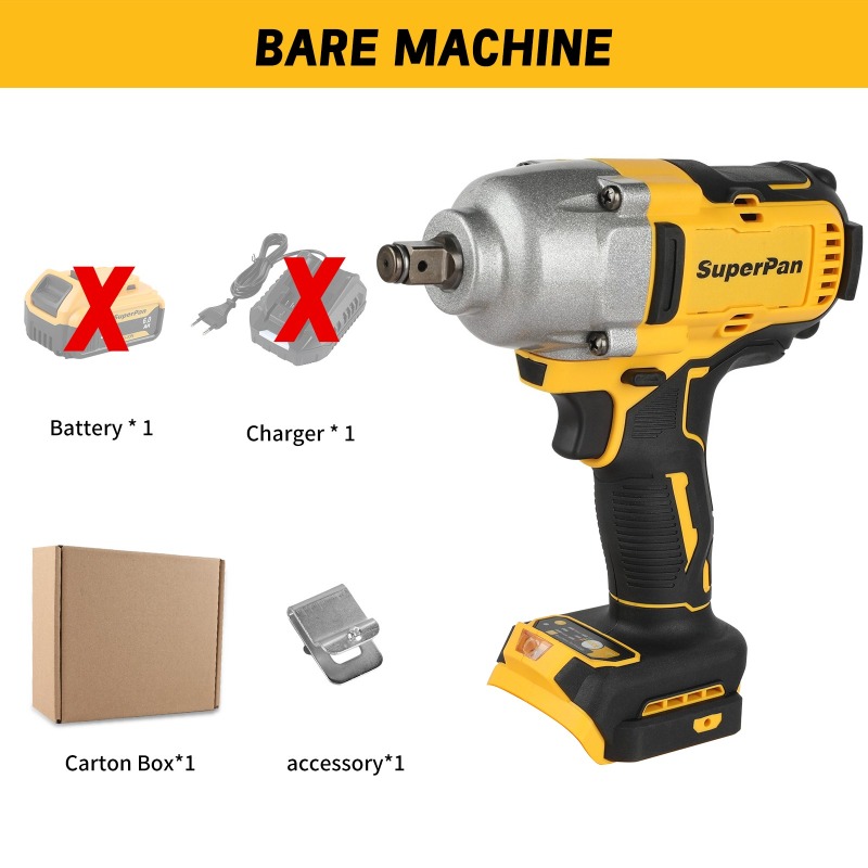 High Torque Cordless Impact Wr - Workshop Use Tools ulasan dan harga