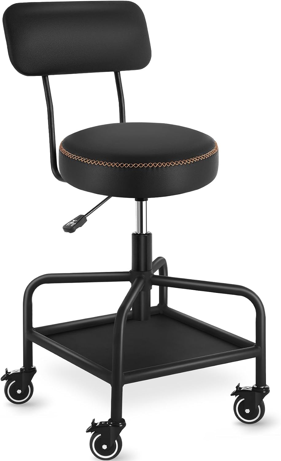 Rolling Garage Shop Stool With - Mechanical Tools In Workshop ulasan dan harga