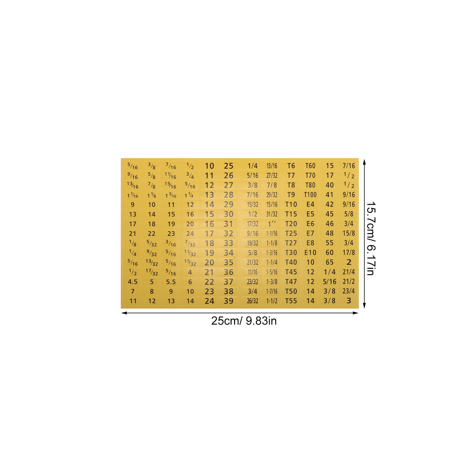 20Sheets Socket Wrench Sticker - Mechanical Tools In Workshop ulasan dan harga