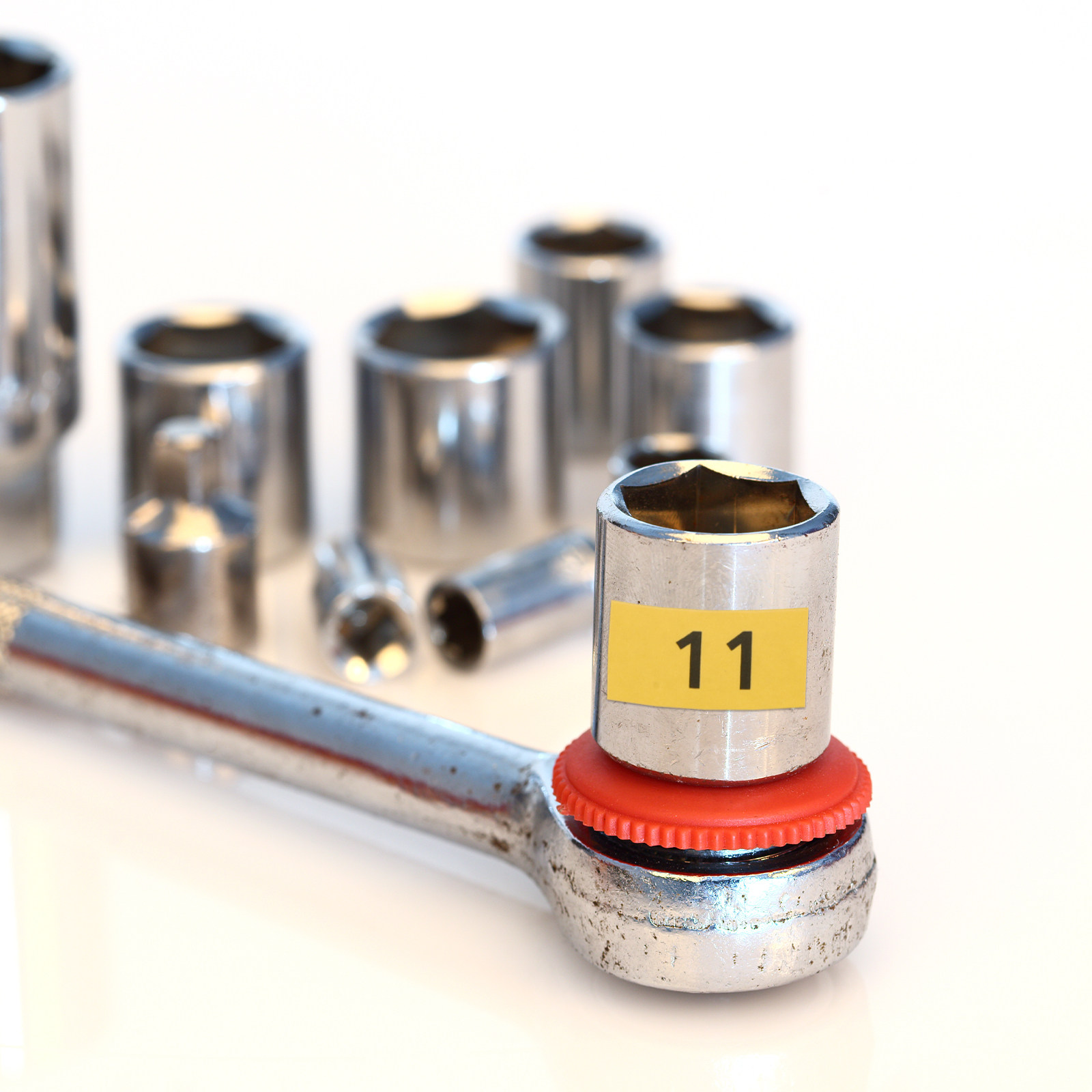 20Sheets Socket Wrench Sticker - Mechanical Tools In Workshop ulasan dan harga